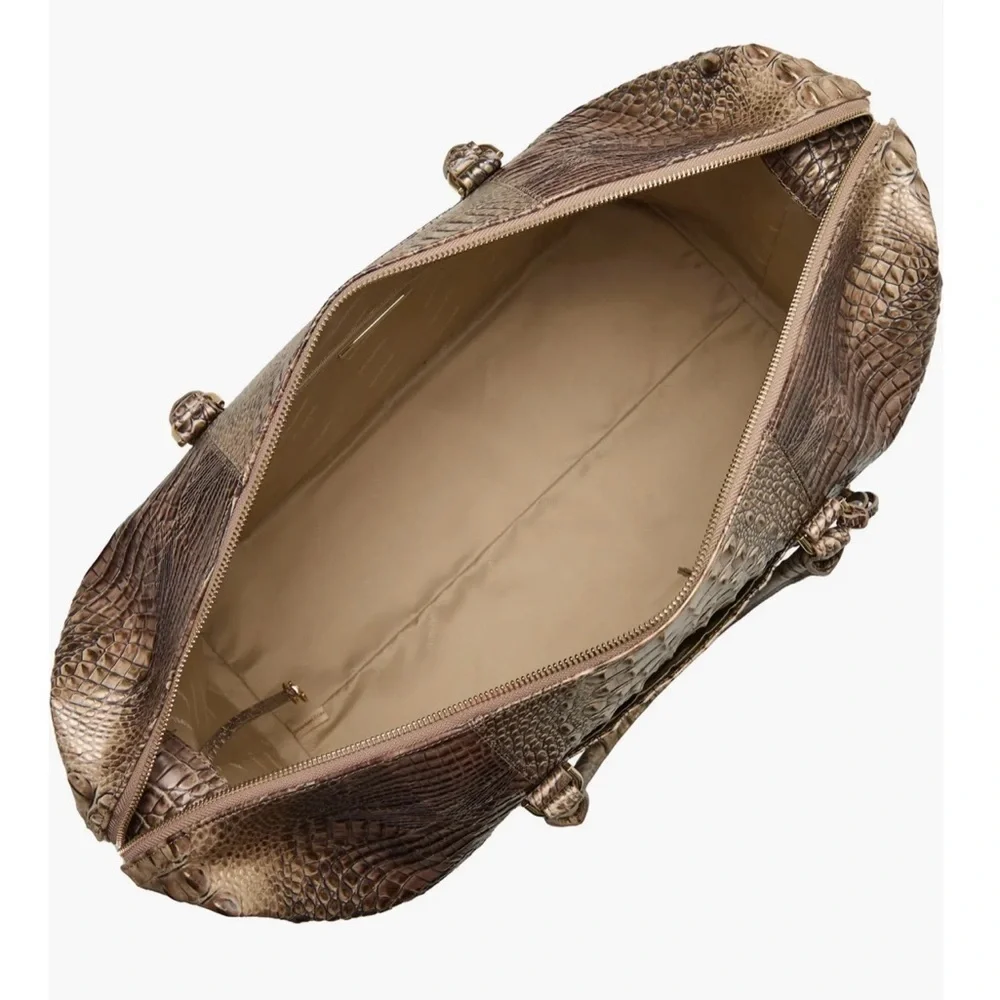 🤎BRAHMIN BRINDLE MELBOURNE Duxbury Weekender🤎NWT